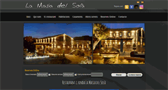 Desktop Screenshot of lamasiadelsola.com
